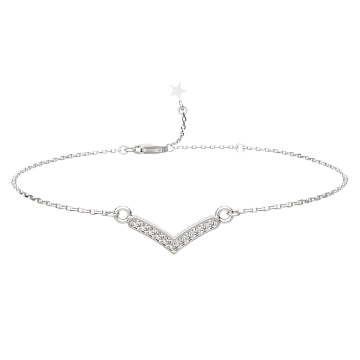 картинка Браслет из серебра Diadema магазин Одежда+ являющийся официальным дистрибьютором в России 